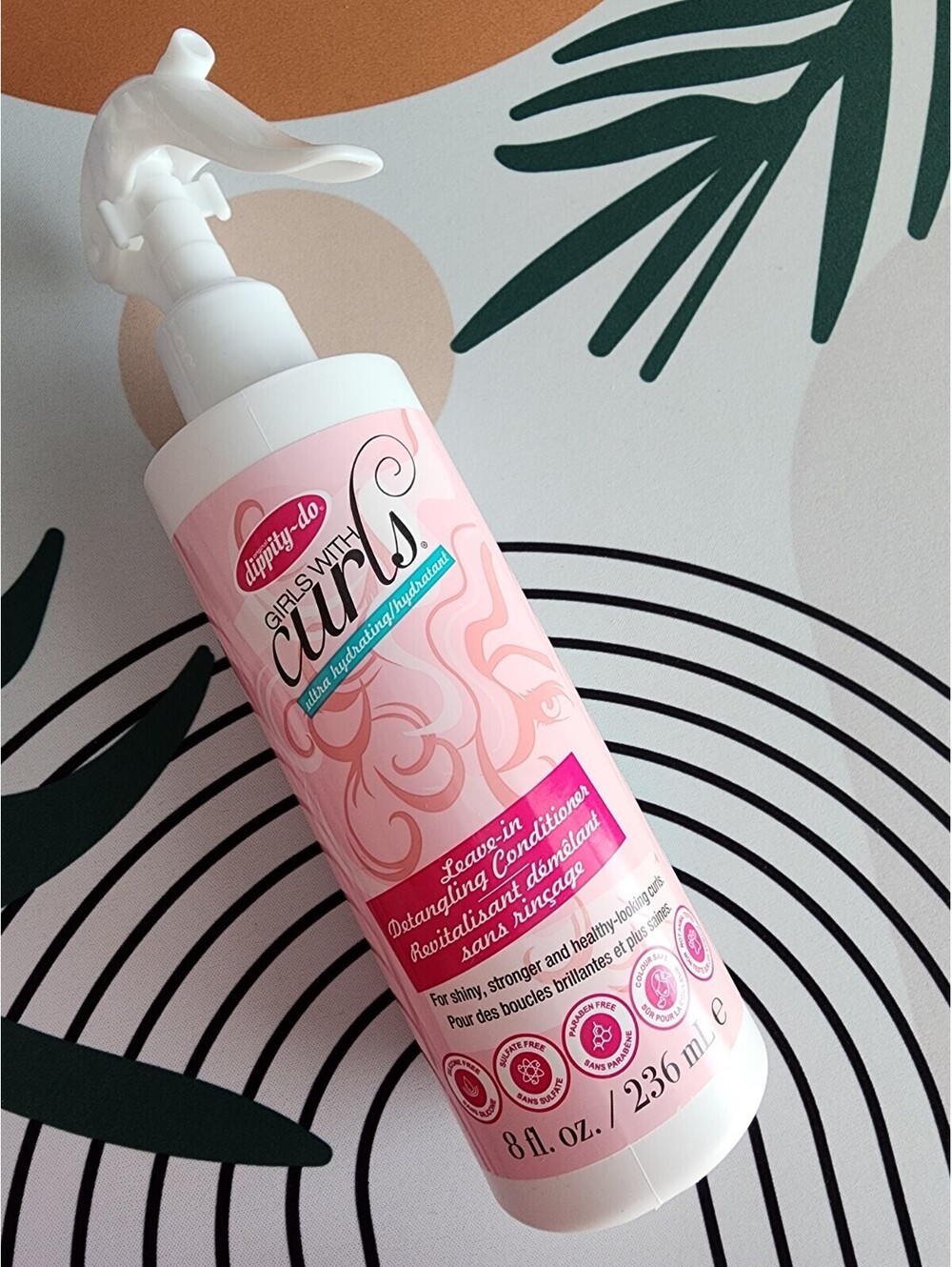 dippity-do Girls With Curls Leave-In Detangling Conditioner 8 Oz Dippity Do